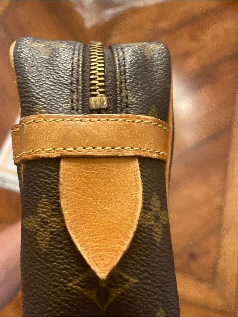 Louis Vuitton Brown Monogram Canvas Men’s Pouch